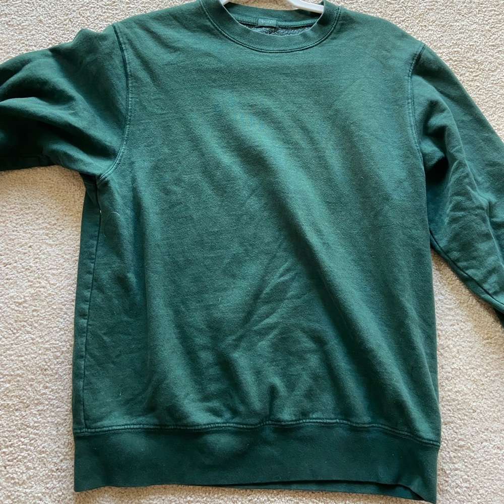 Brandy Melville John Galt Green Crewneck